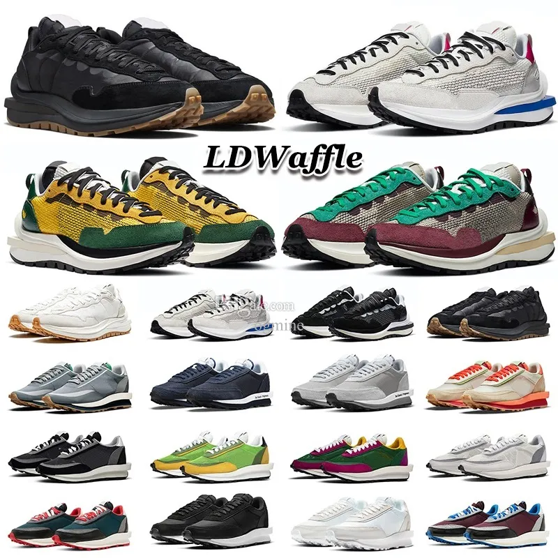 Waflowy but VaporWaffles męskie buty do biegania pegasus LDWaffle ld Pure Platinum Sail biały Nylon Noir mężczyźni kobiety ldv trenerzy gumowe sportowe trampki 36-45