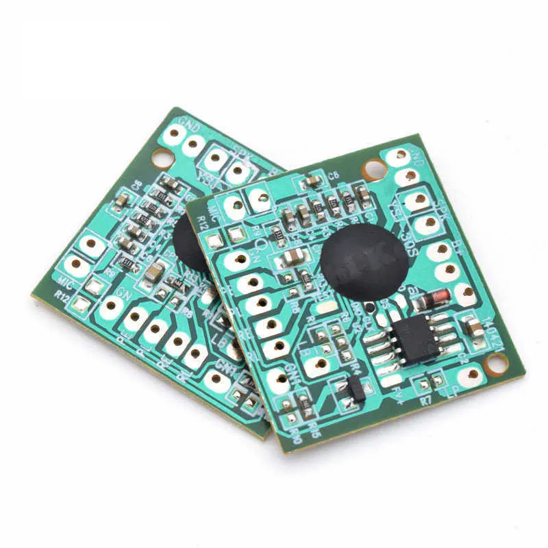 電子玩具のためのサウンドモジュールICチップ音声レコーダー120S 120SECSレコーディング再生音楽オーディオ録音可能なボードギフト
