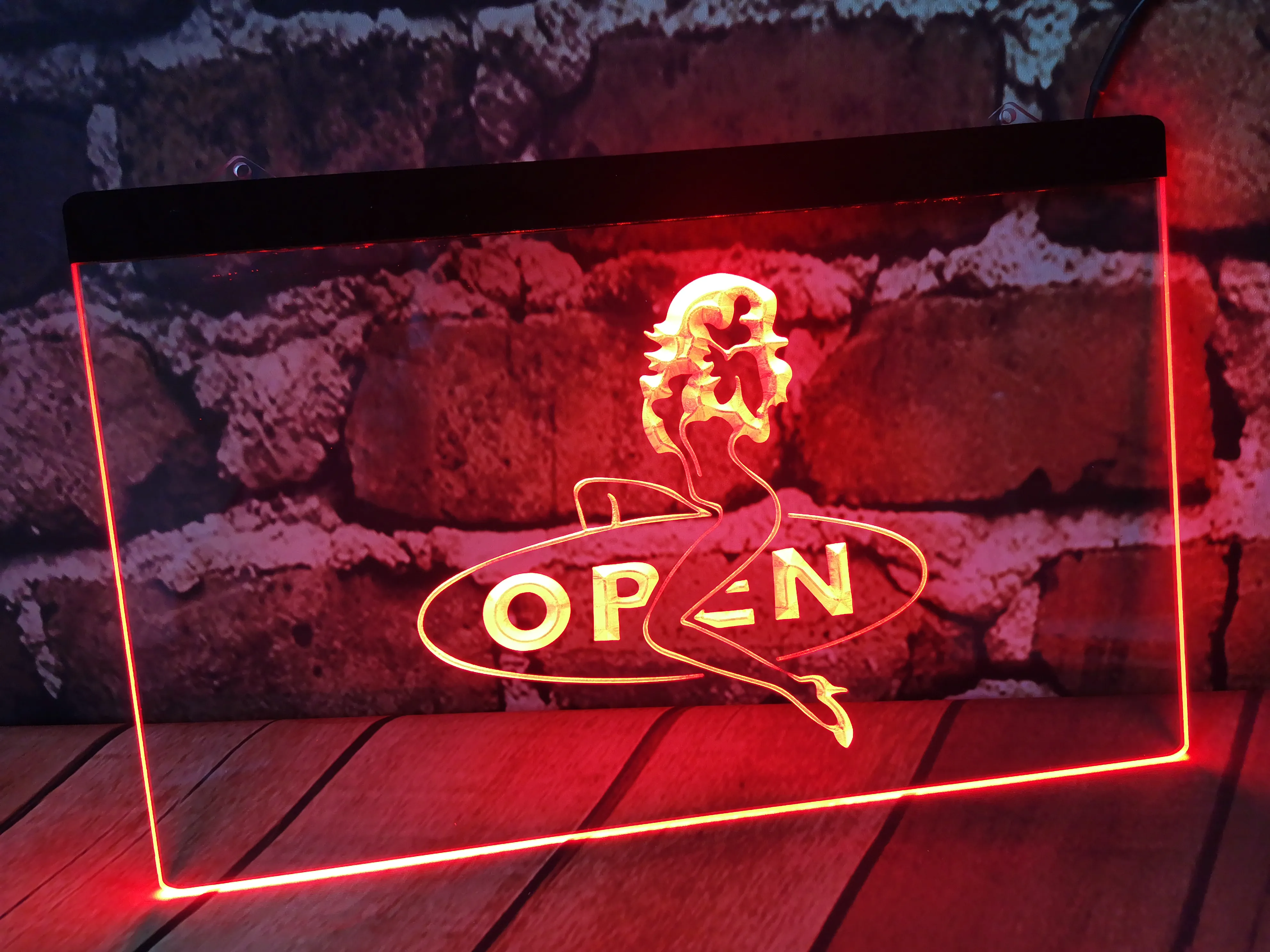 Open Sexy Sex Girls Beer Bar Pub Club 3D -знаки светодиодные знаки Neon Light Home Декор ремесла