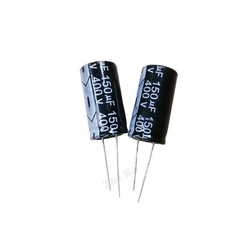 6PCS/로트 150UF 400V 알루미늄 전해 커패시터 크기 18*30mm 20%