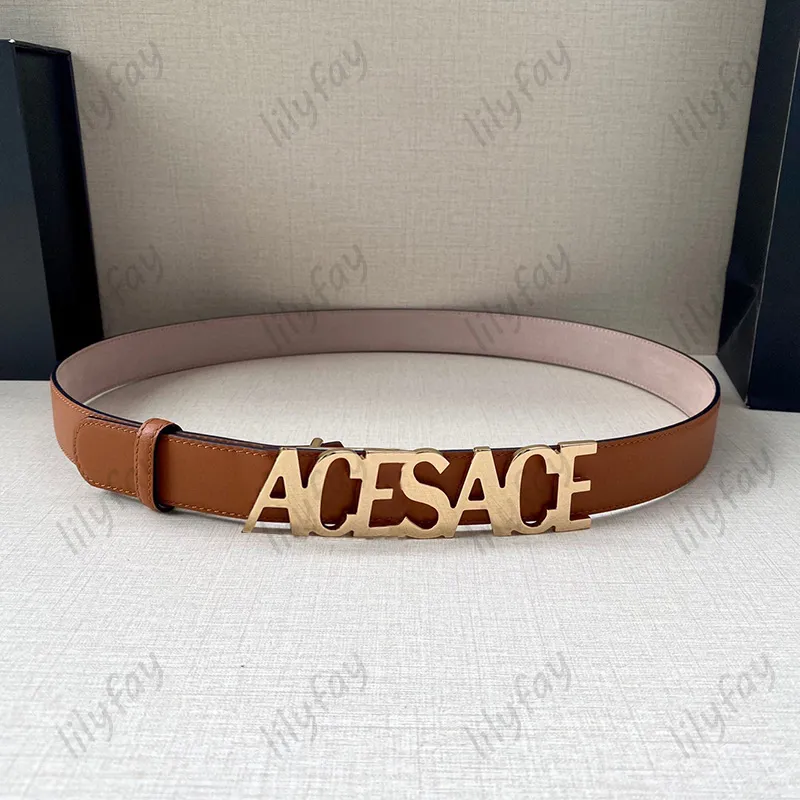 Designer Ceintures De Luxe Or Lettres Boucle Ceinture Pour Les Femmes En Cuir Véritable Ceintures Hommes De Mode Argent Ceinture Moraillon Cintura 10 Couleurs Chaude