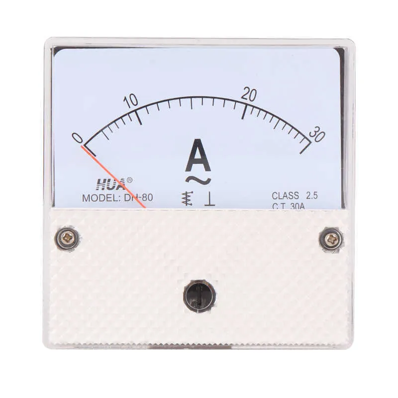 DH-80 AC Analoge Ammeter 1A 2A 3A 5A 10A 15A 20A 30A 50A ETC Pointer Meter/ Current Meter