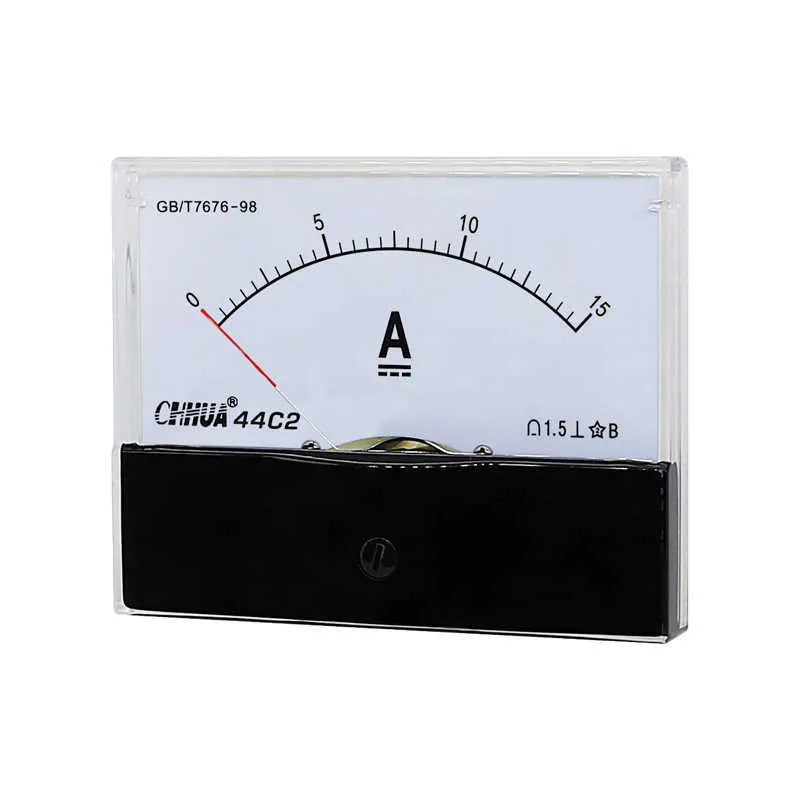 Wholesale CHHUA 44C2 DC Ammeter Analog Amp Meter Panel Pointer Current