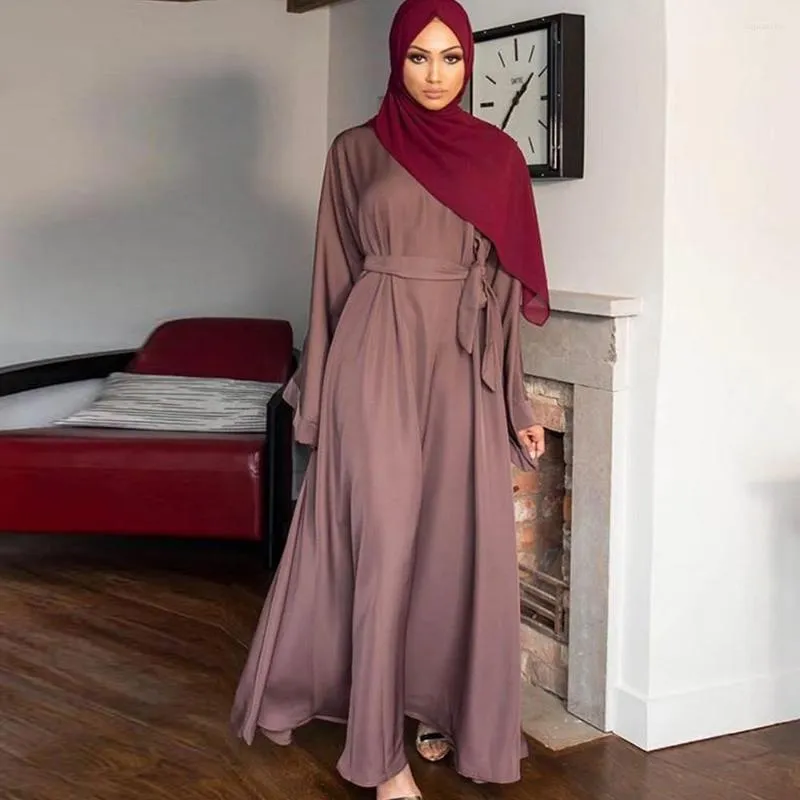 Roupas étnicas 10 colorido Dubai Médio Dubai Puro Grandes Quartos com vestidos muçulmanos da Turquia Hijab Moda Clothes Africano Mulheres