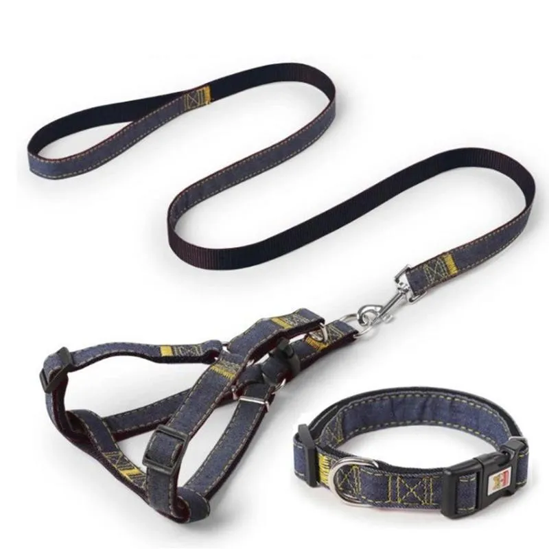 Dog Collars & Leashes Large Medium-sized Small Chain Collar Teddy Golden Retriever Pet Walking Rope Products