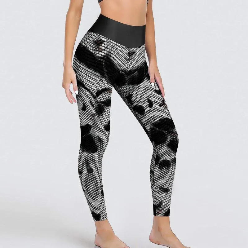 Pantalon actif aquarelle Panda Leggings mignon imprimé Animal course Yoga Sexy séchage rapide collants de sport femmes mode Leggins