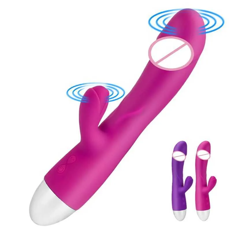 Seksspeeltje Massager 19 cm Toverstaf Vibrators voor Vrouwen Dildo's Anale Plug Clitoris Vagina Massage Speelgoed Echte Penis Vrouwelijke Masturbator erotische Goederen