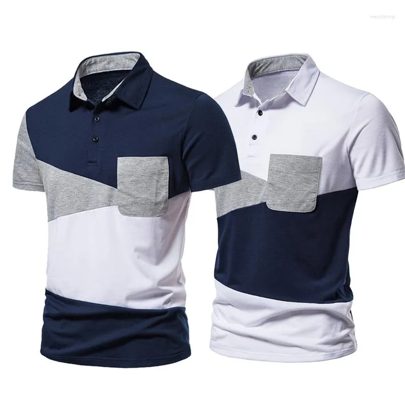 Men's T Shirts Mens Clothing Ash Lynx Fashion Trend Irregular Stitching Stripes Men Shirt