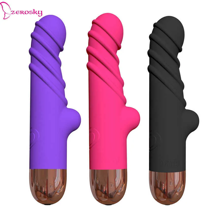 Itens de beleza imperme￡vel 7 modos Modos Vibrador Clitoral el￩trico Silicone Penisg Spot Spot Massager Wand Orgasm Women Women Toy