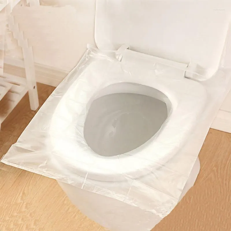 Toilet Seat Covers 30/50Pcs Disposable Cover Mat Waterproof Pad For Home Travel/Camping Bathroom Accessiories