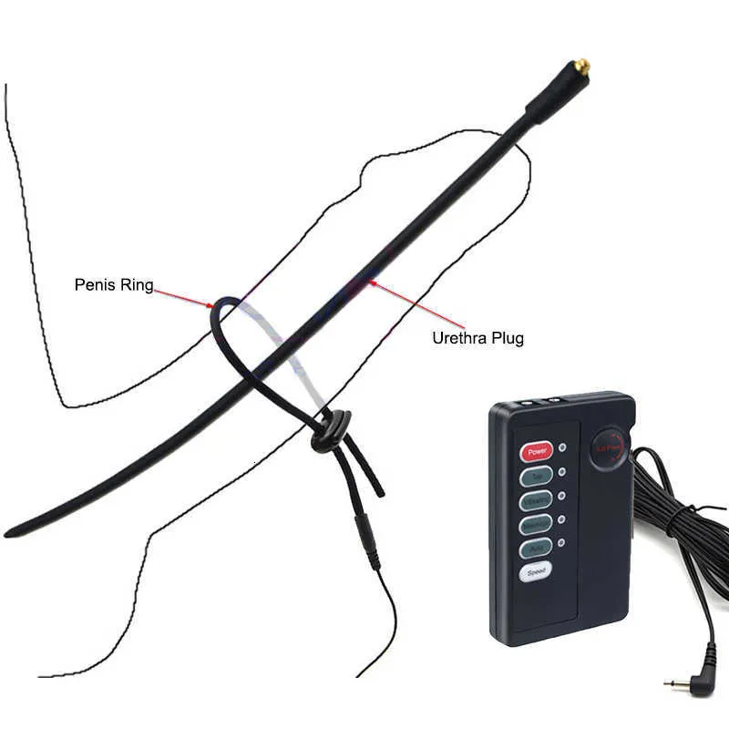 Electric Urethra Plug And Prostate Stimulator For Men_voghion.com