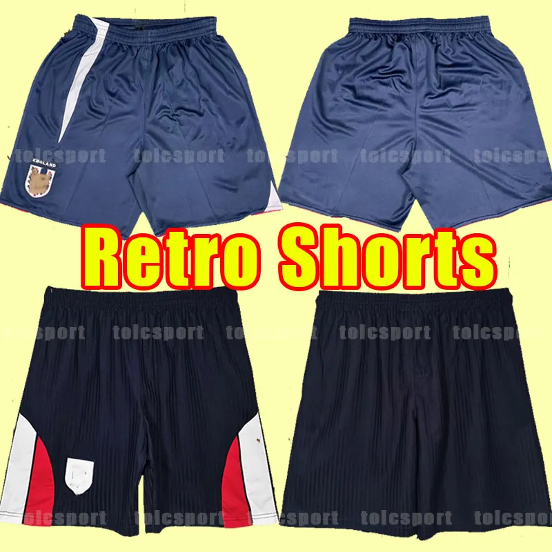 Retro Soccer Shorts Gerrard Beckham Lampard Rooney Owen Terry England World Classic Vintage Football Pants Cup 2006 06 ENFANTS