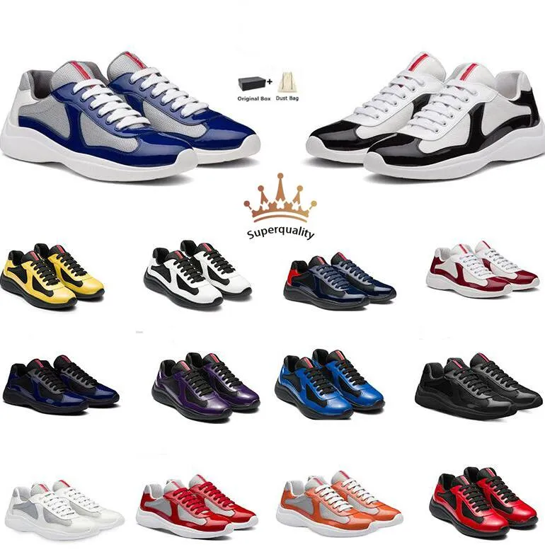 Famous Brand Men Americas Cup Sneakers Shoes Light Rubber Sole