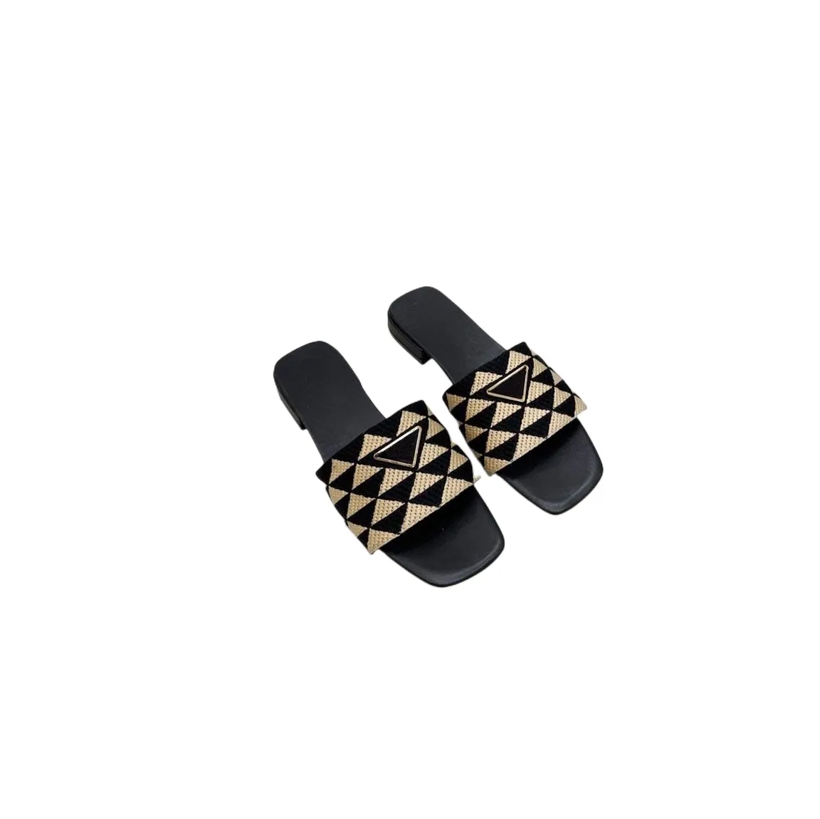 Comfortable Low Heel Check Laines London Slippers For Women And Couples Black White And Pink Beach Sandals With Original Box Wholesale Prices Size 35 42 From Shoesgzno1 30.16 DHgate.Com