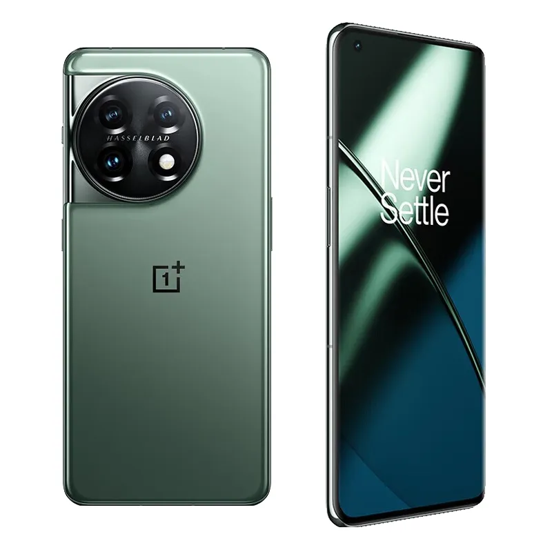 オリジナルの1つプラス11 OnePlus 5G携帯電話スマート16GB RAM 512GB ROM Snapdragon 8 Gen2 50.0MP NFC 5000MAH Android 6.7 "120Hz AMOLEDディスプレイ指紋IDフェイス携帯電話