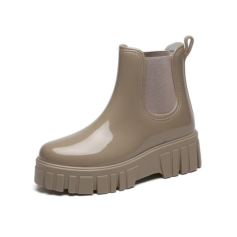 Waterproof Platform Rubber Boots For Women For Women Non Slip Rubber Garden  Galoshes, Fishing Waders, And Water Shoes Style 230114 From Mu08, $22.21