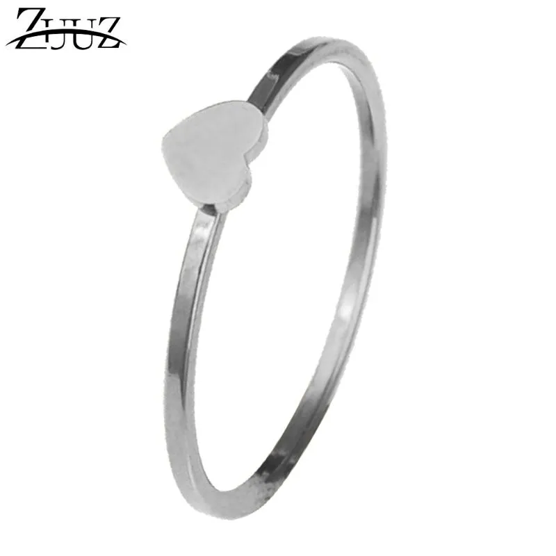 Band Rings Stainless Steel Letter Finger For Women Female Jewellery Men Male Jewelry Accessories Silver Gold Love Girls