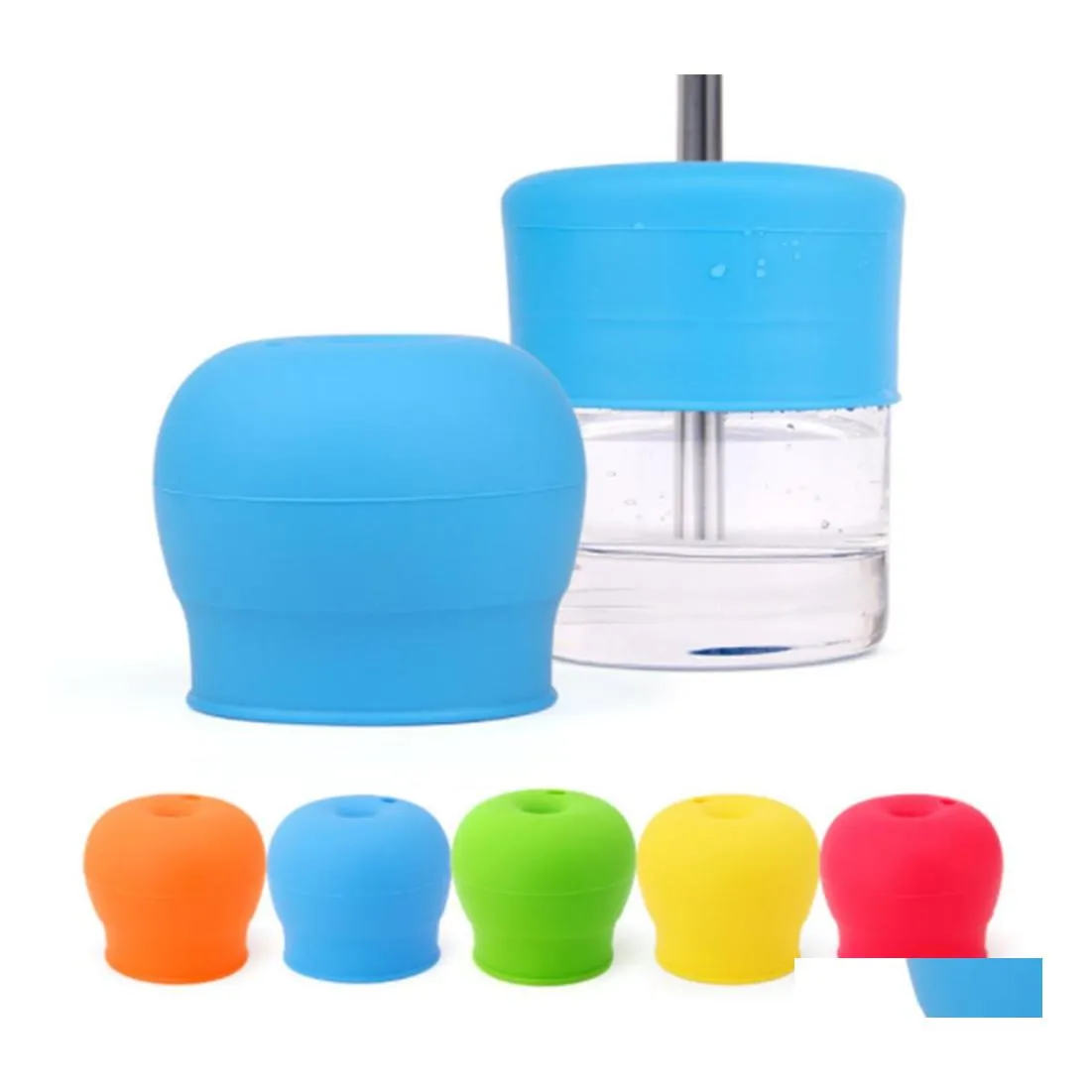 Drinkware Lid Sile Food Grade Sippy Nipple Lids For Any Size Kids Mug Toddlers Leakage Cup Infants And Bpa Drop Delivery Home Garden Dhv2J
