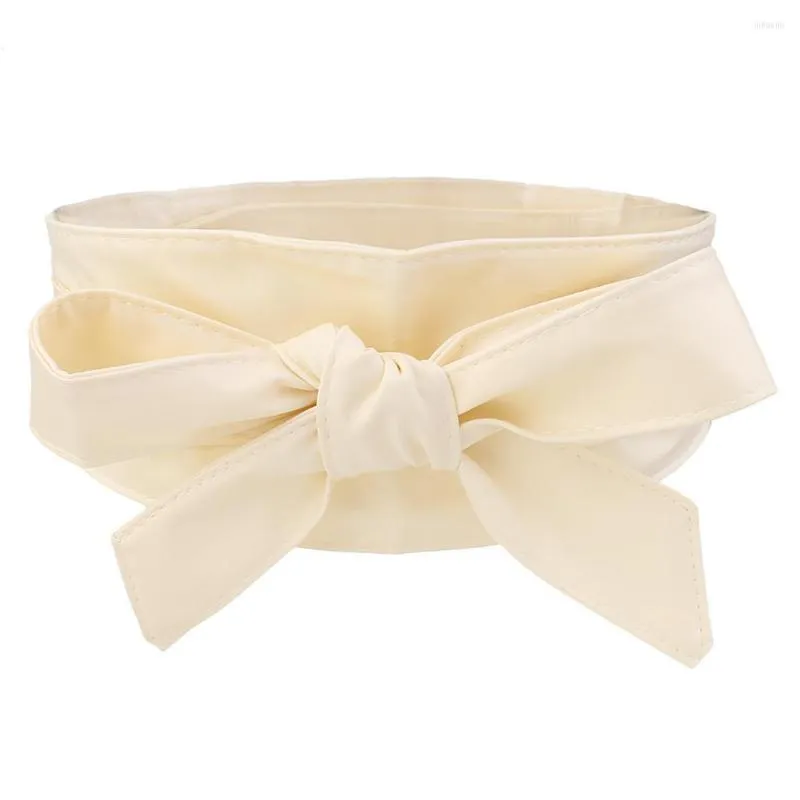 Belts Women's Belt Wide Bowknot Waist Wrap Tie Hip