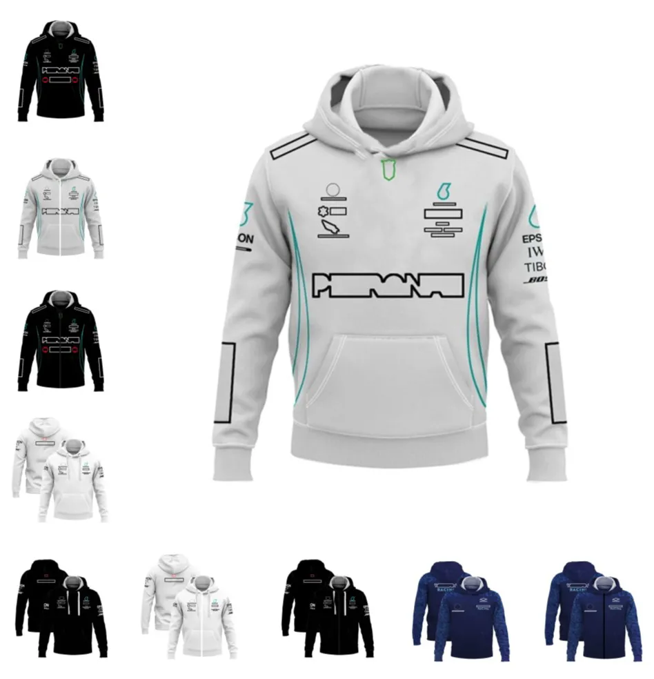 F1 Hoodie Formel One Racing Suit New Men's Zipper Team Sweater