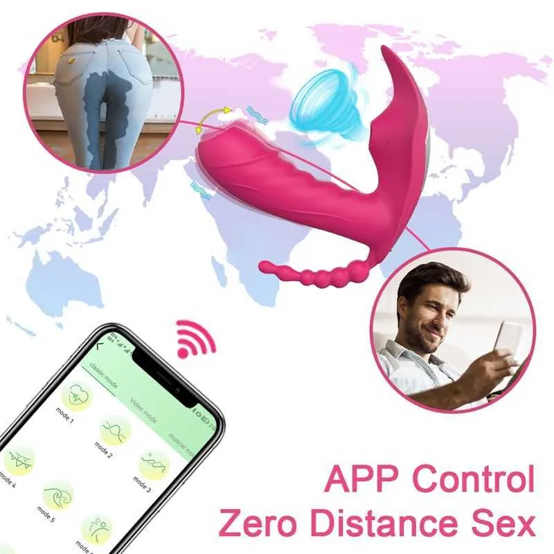 Sex Toys Massager Vacuum Bluetooths Dildo Vibrator Female For