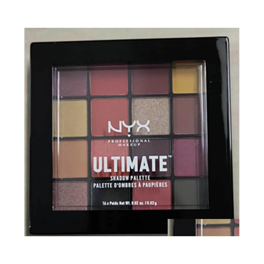 Eye Shadow Drop The Latest Professional 16 Color Eyeshadow Timate Palette Entrega de alta calidad Salud Belleza Maquillaje Ojos Dhjmz