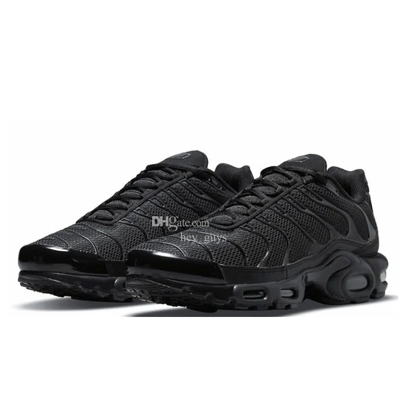 New Tn Size Us 12 Running Shoes Men Women Tns Utility Berlin Terrascape Triple Black Reflective All White tn. Rose Pink Blue Red Green France Trainers