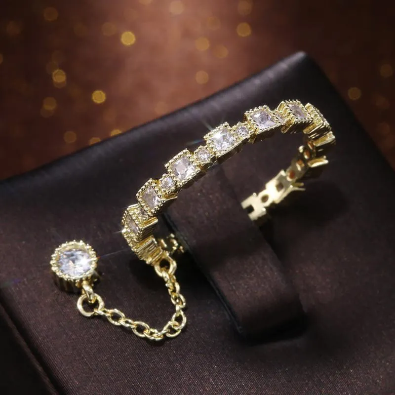 Anneaux de mariage Est Original pendentif chaîne pour femmes mode 2023 tendance vêtements accessoires fiançailles fête bijoux anneau cadeau