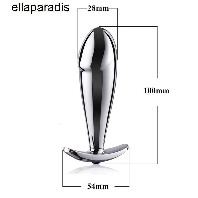 Brinquedos sexuais massageador paqin metal anal butt plug massagem dilatador próstata desgaste ao ar livre para mulheres masturbação feminina