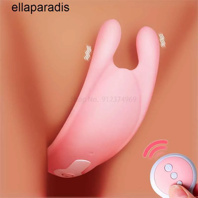 Vuxen massager fjärrkontroll som driver dildo vibratorer trosor för kvinnor klitoris stimulator sex maskin kvinnlig masturbator vagina leksak 80wu m0m6