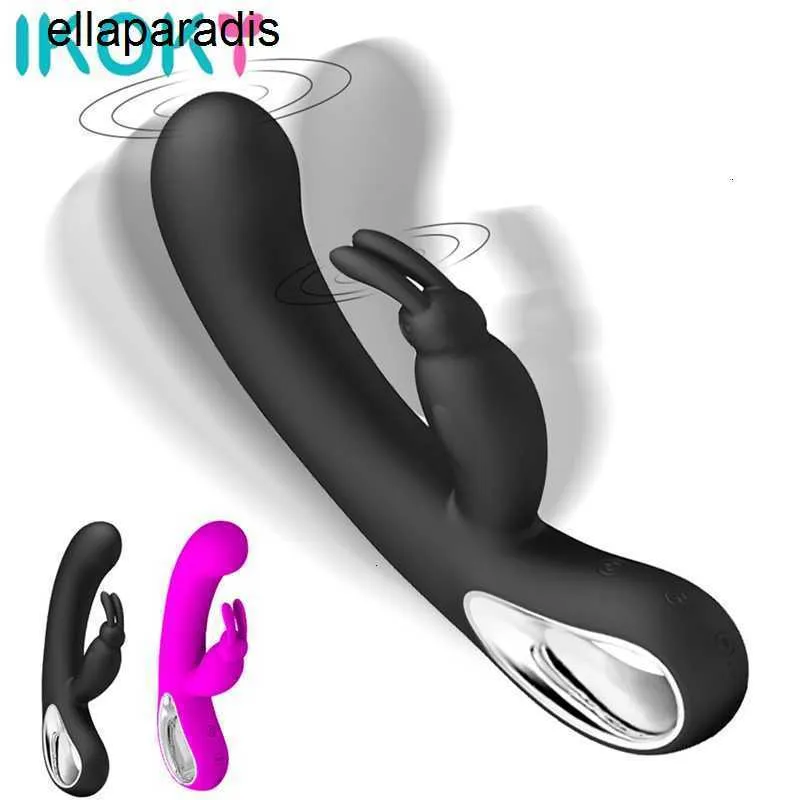 Sex Toys massager Products 12 Speed G-spot Body Massage Rabbit Vibrator USB Rechargeable Female Masturbation Dildo Toy for Woman