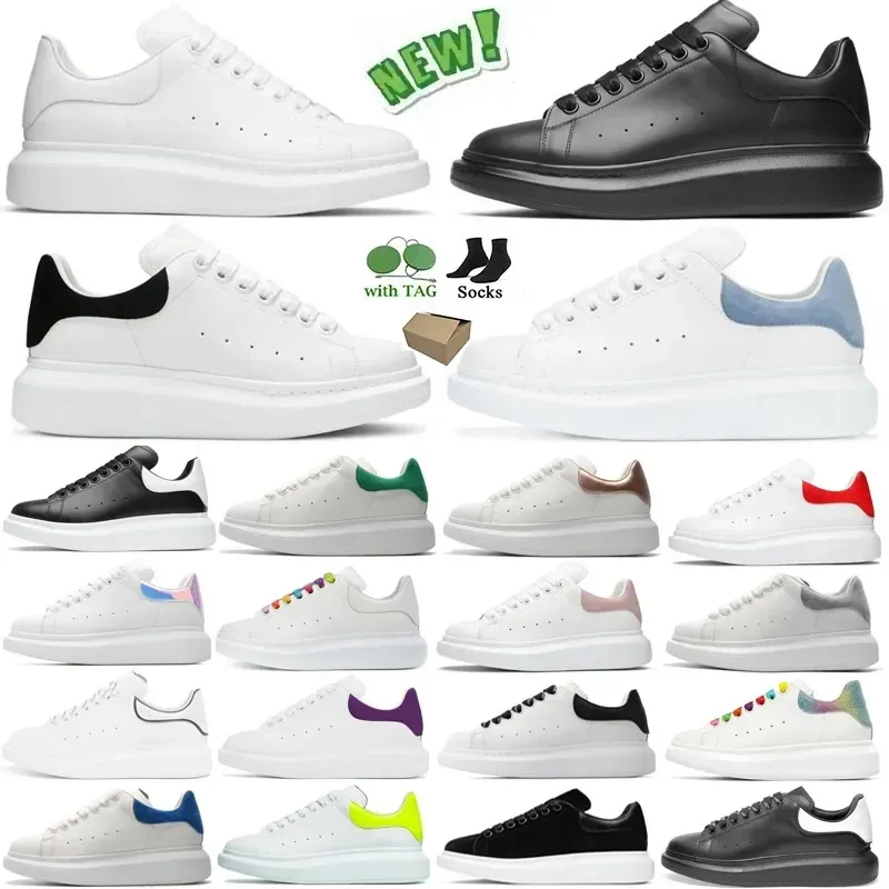 avec boîte Designer Femme Chaussure Cuir Lacets surdimensionnés Hommes Mode Plateforme Baskets Blanc Noir Hommes Femmes Luxe Velours Daim Chaussures Chaussures de Espadrilles