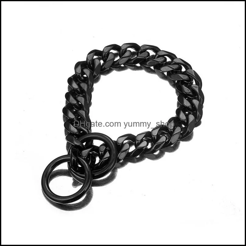 Metal stainless top steel dog collar