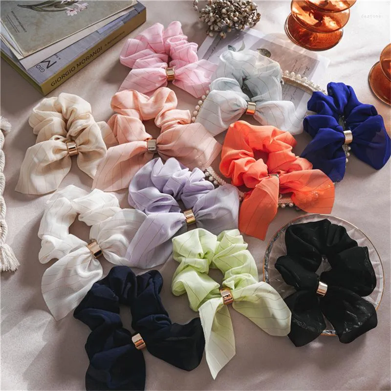 Haaraccessoires Fashion scrunchies voor meisjes schattige paardenstaarten houder ringhoofd touw kinderen styling gereedschappen kinderen dragen hoofdtooi