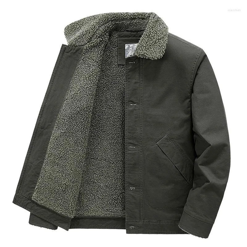 Herrenjacken Winter 2023 Thermale Fleece Herren Jacke im Freien Wanderjagd Taktische Mantel Freiläufig Oberbekleidung Mode männliche Ladung