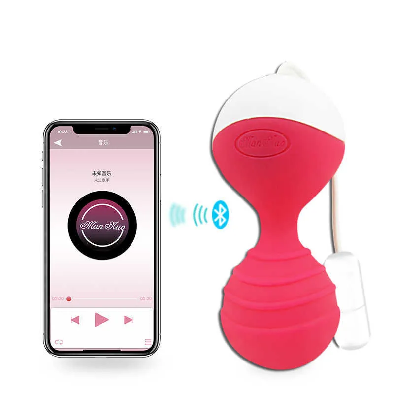 Vibrator App Controlled 10 Speeds Jump Egg Bluetooth Sex Toy  
