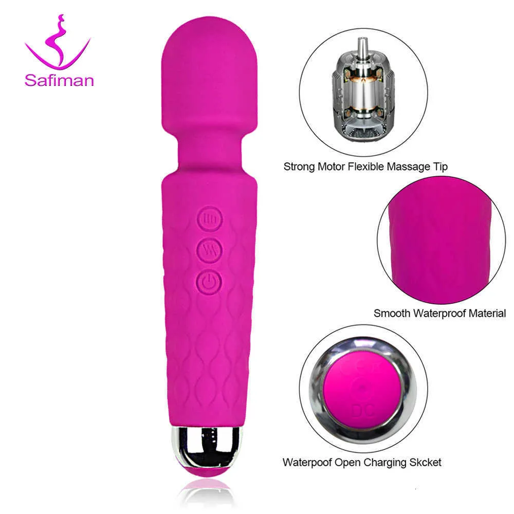 Powerful Magic Wand Vibrator For G-spot And Clitoral Stimulation_voghion.com