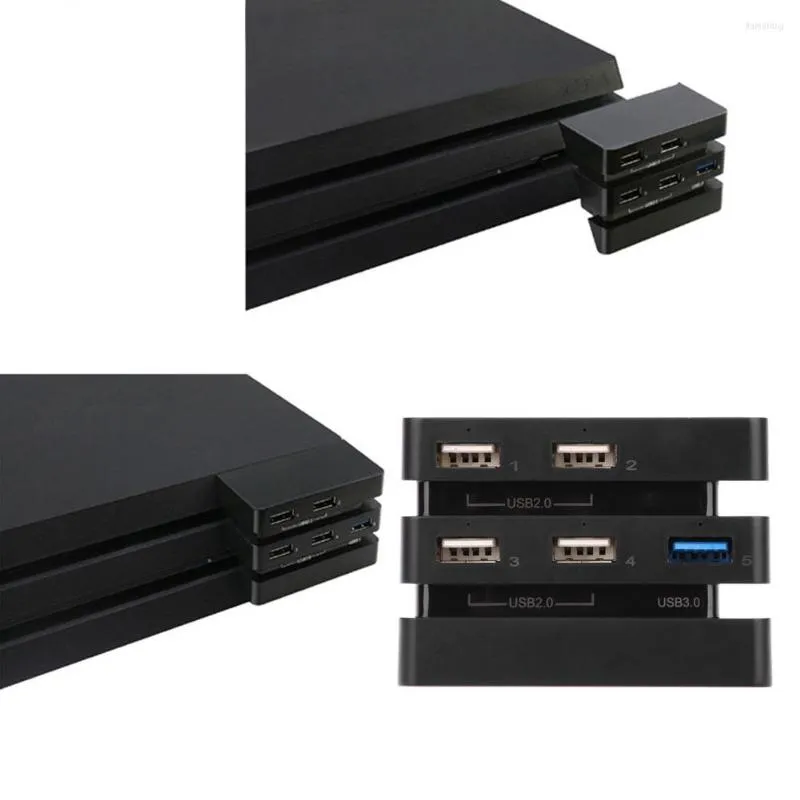 Ports USB Hub 3.0 2.0 게임 콘솔 PS4 Pro Conso 용 어댑터 확장 어댑터