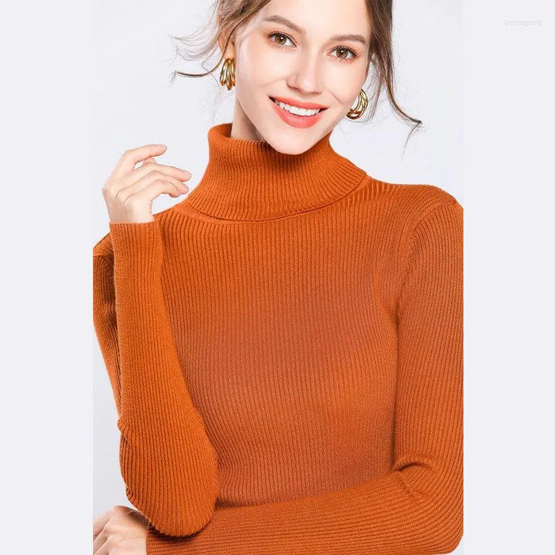 Kvinnors tröjor Kvinnor tröja vinterkläder långärmad pullover Autumn Casual Jumper Löst överdimensionerade fasta klänningar