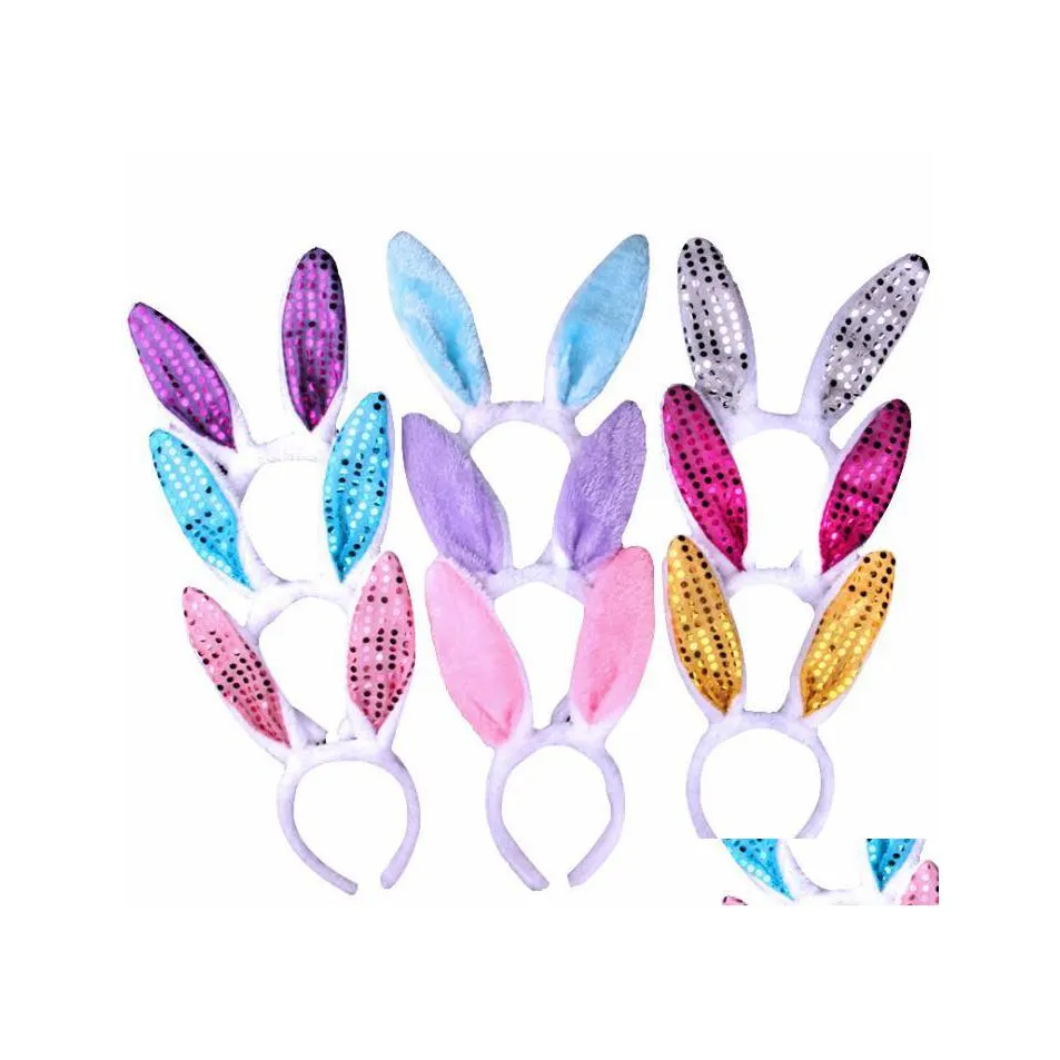 Autres Fournitures De Fête D'événement En Peluche Oreilles De Lapin Bandeaux Mignon Bandeau De Pâques Pour La Décoration Faveur Sn3661 Drop Delivery Home Garden Fe Dhg1H