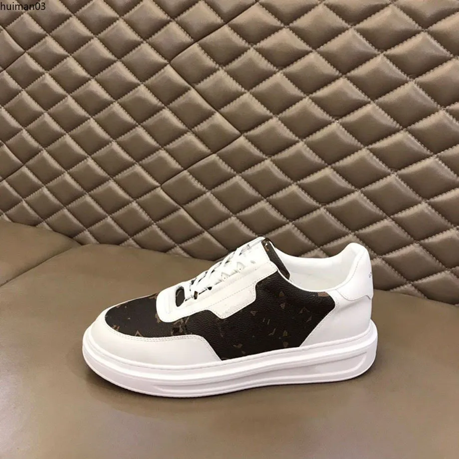 Zapatos de diseñador de lujo de alta calidad zapatillas de deporte casuales Piel de becerro transpirable con suela de goma adornada con flores Deportes de seda blanca US38-45 hm0003620