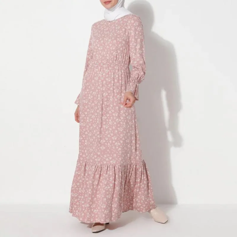 Vestido Abaya Musulmán Manga Larga Con Lentejuelas - Vestido De Oración Completo, Ideal Para Ramadán Y Ocasiones Especiales