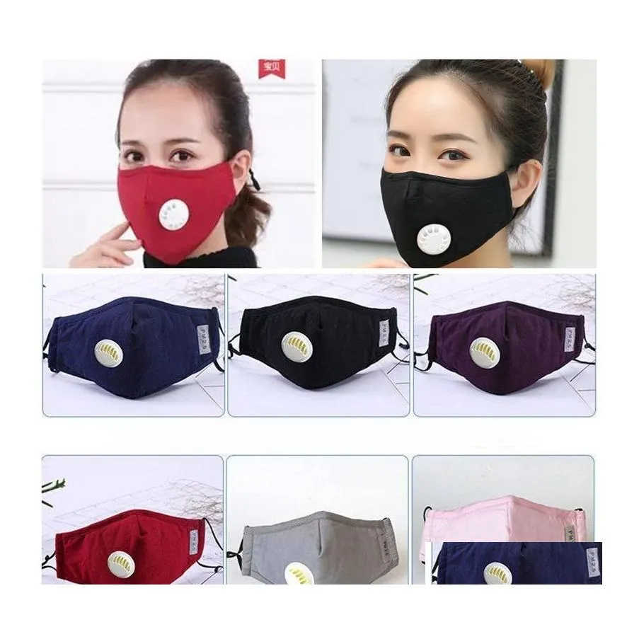 Designer Masks Trendy Adt Protection Respirator With Vaes Uniform Code Soft Mouth Anti Saliva Air Pollution Face Mask For Outdoor St Otomq