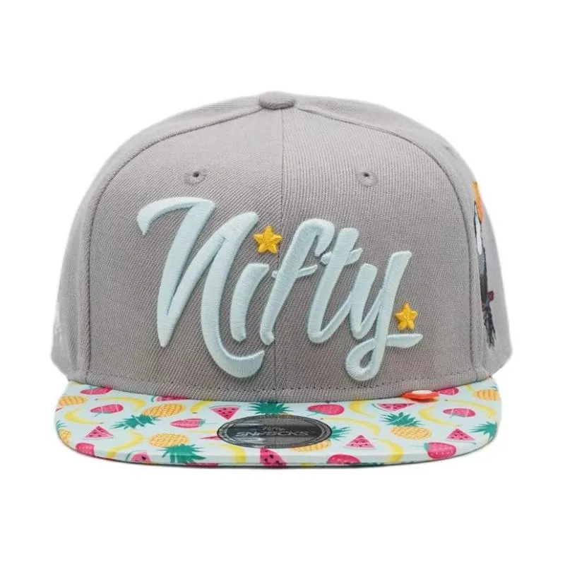 Top Caps Nifty Snapback Cap Style Tropikal Muz Baskı Düz ​​Bill 3D Nakış Alman araba ayarlama İlham Marka Snapbacks