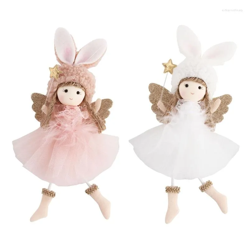 Figurki dekoracyjne E9ld Christmas Angel Doll Wiseld Ornament Ear