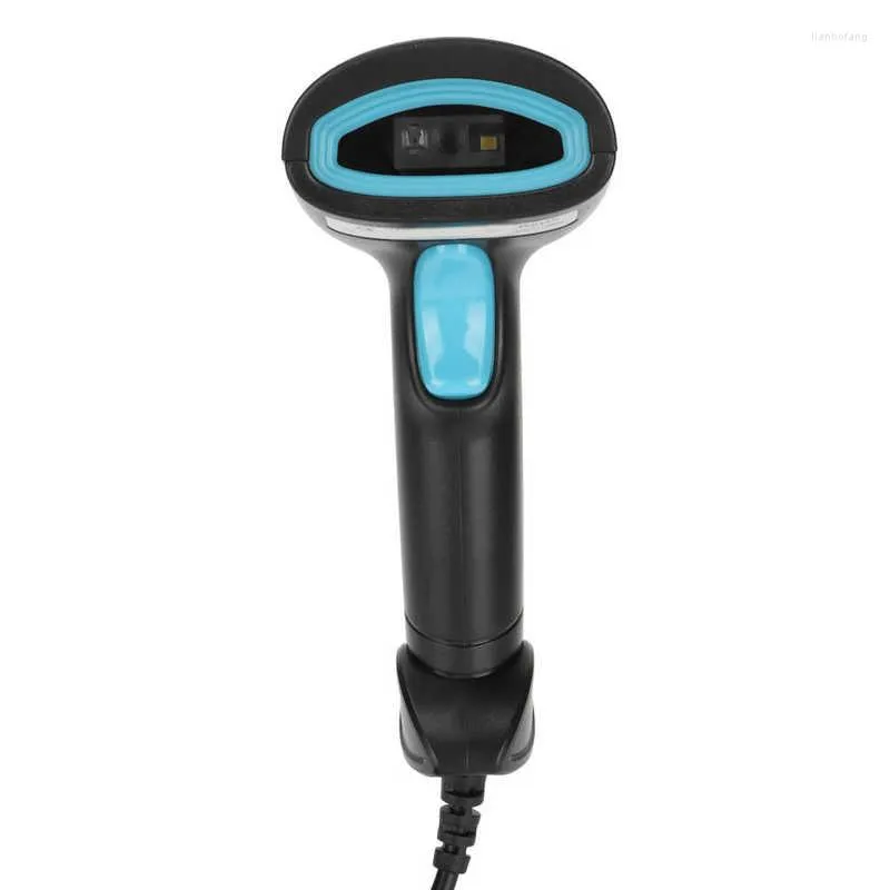 Scanner portatif de code barres balayage rapide IP54 conception ergonomique imperméable USB pour 1D 2D QR