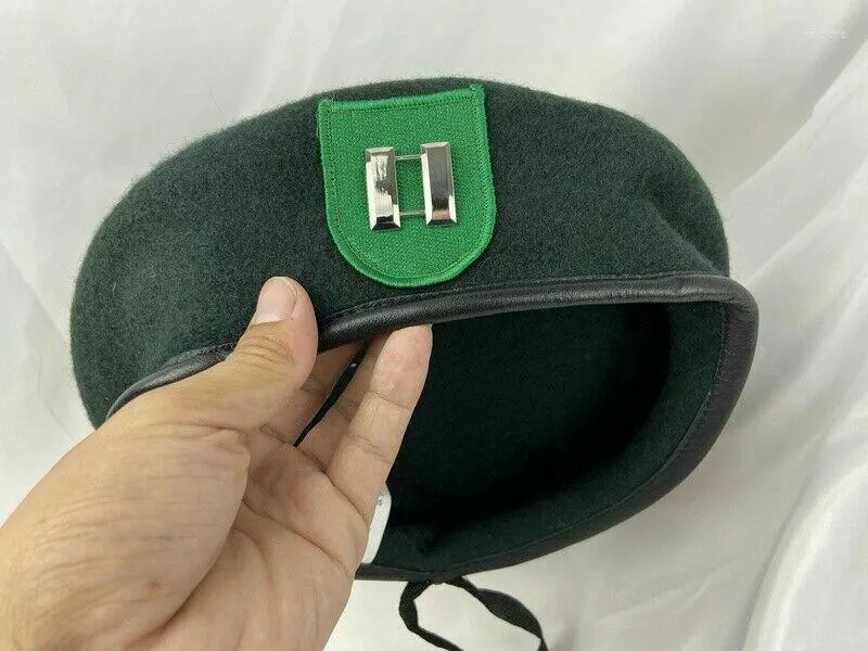 ベレー帽US陸軍第9特殊部隊グループグリーンベレーオフィサーのキャプテンランクミリタリーハットストア