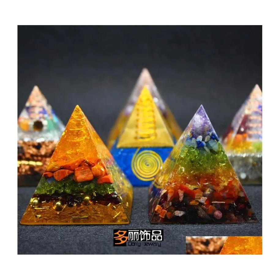 ジュエリーポーチバッグ50x50ピラミッドクリスタルカラーフ砕石オルゴナイト装飾品ADTディスプレイPUT女性ギフト41MN Q2ドロップ配信DHMPW