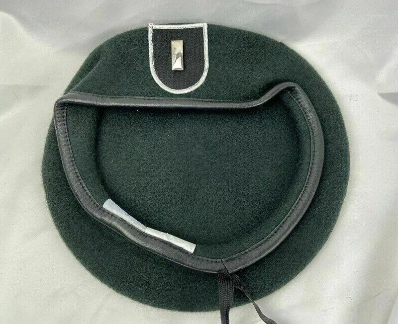 Berets US Army 5. Grupa sił specjalnych Green Beret Pierwszy oficer porucznika Rank Hat Military Store