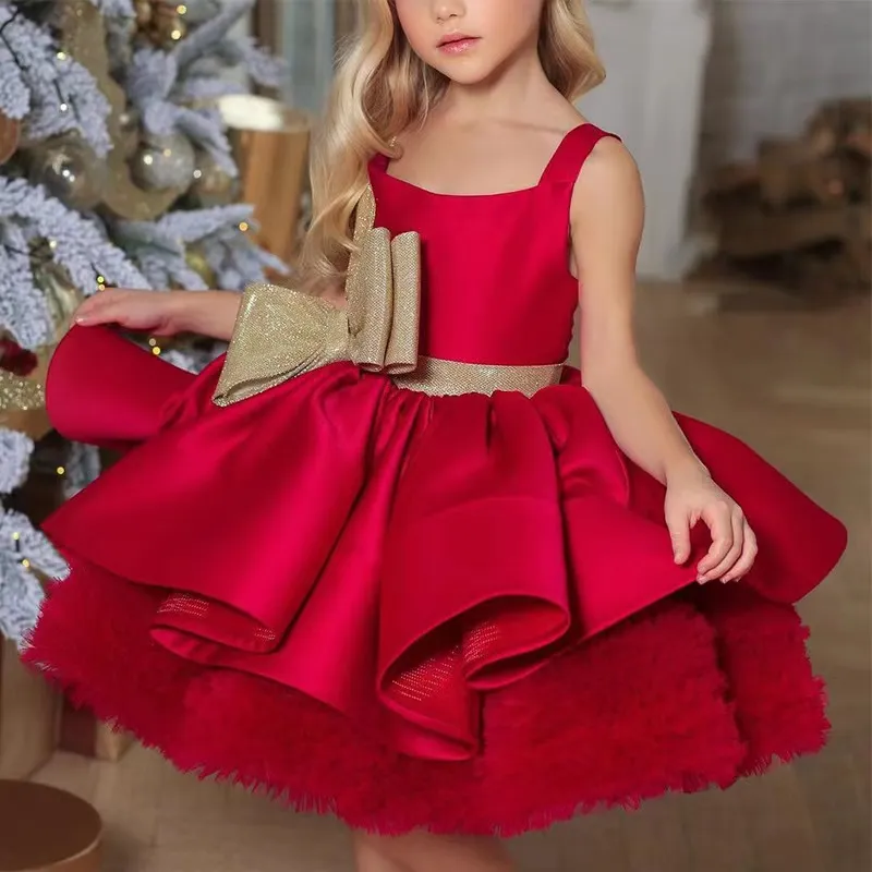 Fancy Tulle Scoop Flower Girl Dresses With Flowers Fancy Tulle Scoop Flower Girl Dresses With Flowers